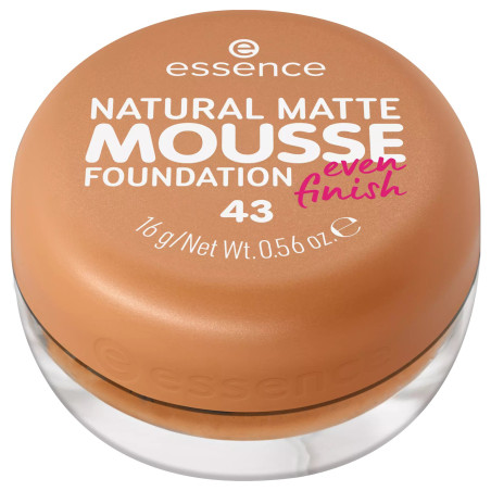 Essence - Natural Matte Mousse Foundation 43