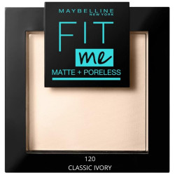 Fit Me Matte & Poreless Matterende Poeder - 120 Classic Ivory - Maybelline New York