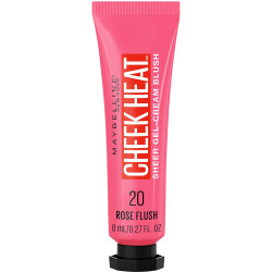 Róż w Żelu Cheek Heat Maybelline New York - 20 Rose Flash