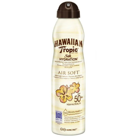 Seidenhydratisierendes Luftweiches Sonnenschutzspray SPF 50 - Hawaiin Tropic