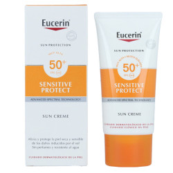 Crema Protectora Sun Sensitive SPF 50+ - Piel Seca 50 ml - Eucerin