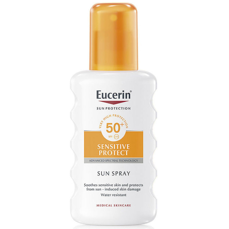 Sunscreen Spray Sensitive Protect SPF 50+ 200 ml - Eucerin Sunscreen Spray Sensitive Protect SPF 50+ 200 ml - Eucerin