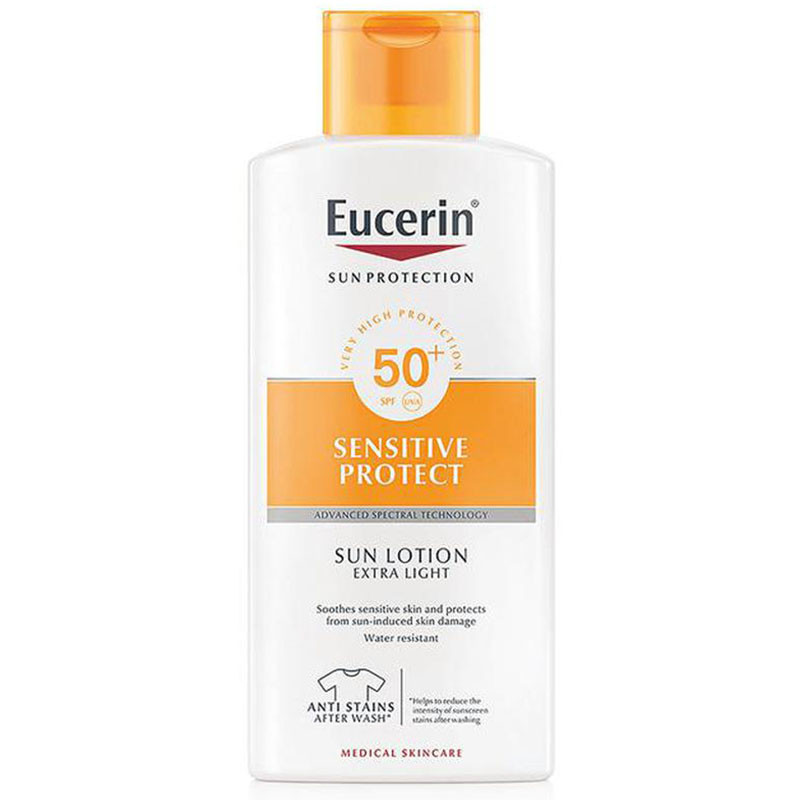Extra Leichte Sensitiv Schutz Sonnenmilch SPF 50+ 400ml - Eucerin Extra Leichte Sensitiv Schutz Sonnenmilch SPF 50+ 400ml - Eucerin