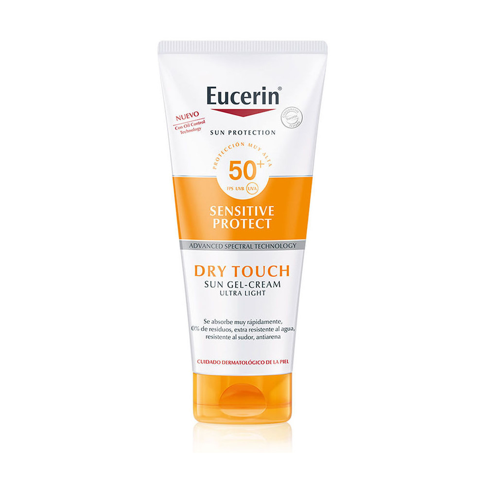 Gel-Crème Solaire Sensitive Protect Dry Touch SPF50 +