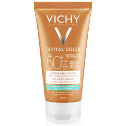 Crème Onctueuse Perfectrice de Peau SPF50+ Capital Soleil 50ml - Vichy