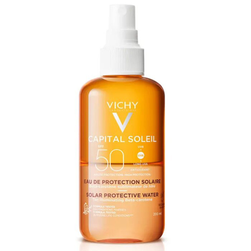 Sonnenschutz-Wasser Sublimated Tan SPF50 Capital Soleil - 200 ml - Vichy