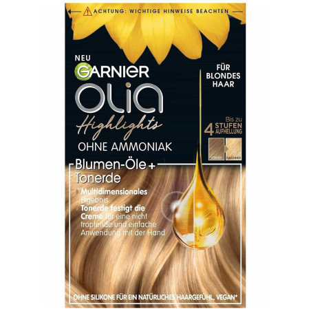 Coloration Highlights pour Cheveux Blonds Olia- Garnier