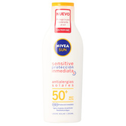 Anti-Allergische Sonnenmilch Sensibler Sofortschutz SPF50 - 200ml - Nivea Sun