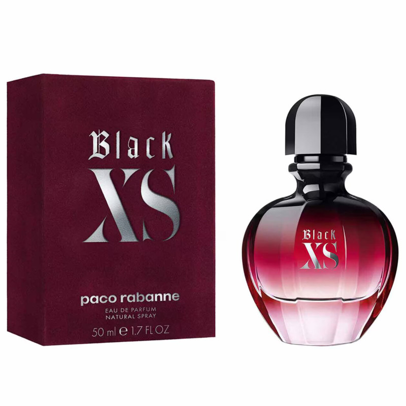 Eau de Parfum Vaporisateur Black XS pour Elle 50 ml - Rabanne Eau de Parfum Vaporisateur Black XS pour Elle 50 ml - Rabanne