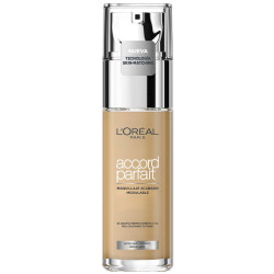 Base de Maquillaje Acuerdo Perfecto Ácido Hialurónico - 6N Miel - L'Oréal Paris