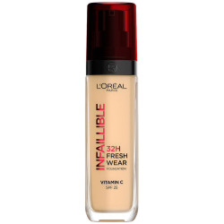 Base de Maquillaje Infalible 32h Fresh Wear - 125 Rose Naturelle - L'Oréal Paris