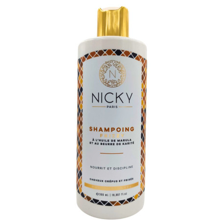 Shampoing Frizzy a l'Huile de Marula et au Beurre de Karité 500ml - Nicky Paris