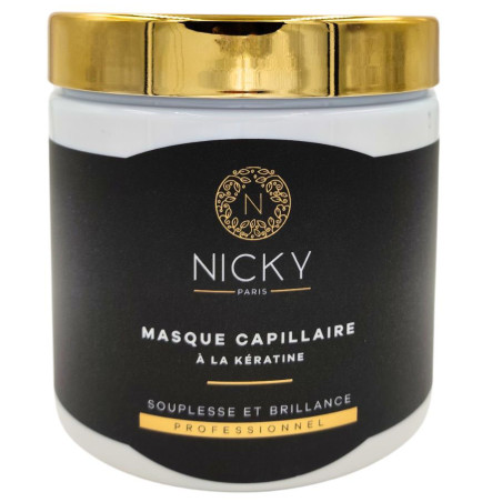 Masque à la Kératine 500ml - Nicky Paris