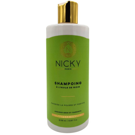 Shampoing à l'Huile de Ricin 500ml - Nicky Paris