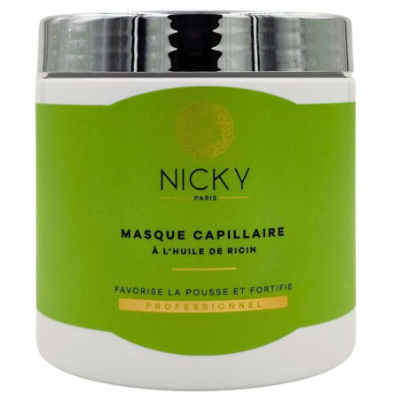 Masque Capillaire à l'Huile de Ricin 500ml - Nicky Paris