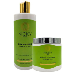 Set Shampoo and Mask with Castor Oil - Nicky Paris