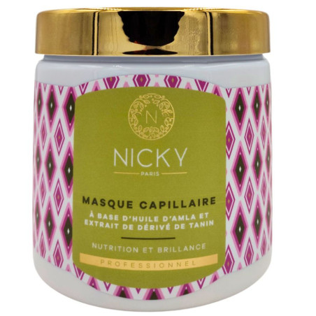 Masque Capillaire l’Huile d’Amla et de Tanin 500ml - Nicky Paris