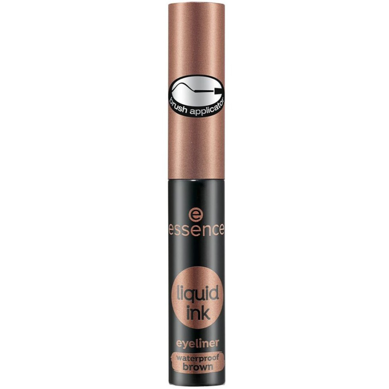 Liquid Waterproof Ink Eyeliner - 02 Ash Brown