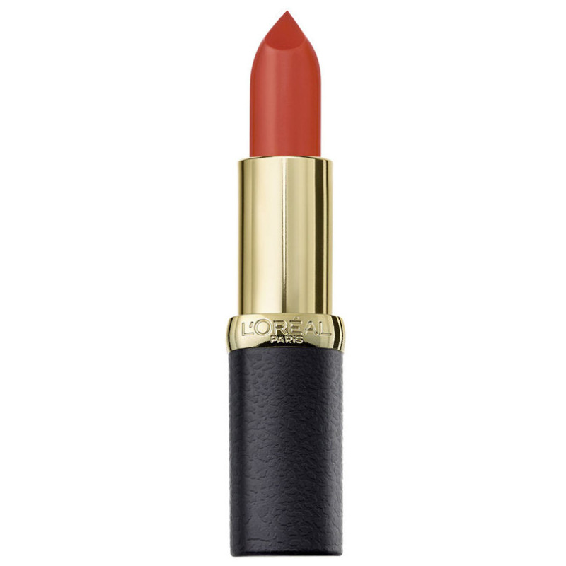 Barra de Labios Color Riche Mate - 346 Scarlet Silhouette - L'Oréal Paris