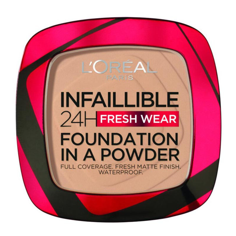 Fond de Teint en Poudre Infaillible 24H Fresh Wear - 120 Vanilla - L'Oréal Paris