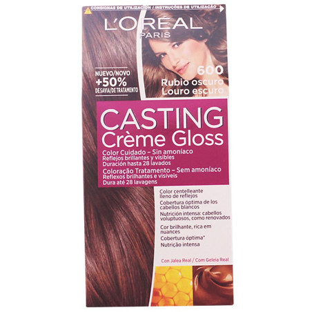 Coloration Permanente Casting Creme Gloss - 600 Blond Foncé - L'Oréal Paris