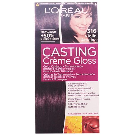 Coloration Permanente Casting Creme Gloss - 316 Prune Exquise - L'Oréal Paris