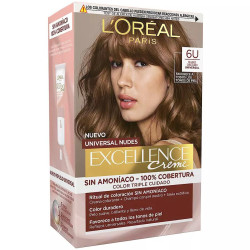 Coloration Excellence Creme Universal Nudes - 6u Blond Foncé - L'Oréal Paris