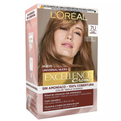 Coloration Excellence Creme Universal Nudes - 7u Blonde  - L'Oréal Paris