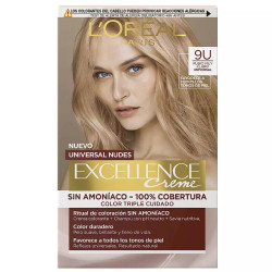 Coloración Excellence Creme Universal Nudes - 9u Blond Très Clair - L'Oréal Paris