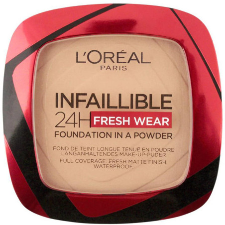 Infaillible 24H Fresh Wear Puder Foundation - 220 Sand - L'Oréal Paris
