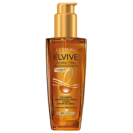 Huile de Soin Extraordinaire Elvive - Cheveux Secs 100ml - L'Oréal Paris