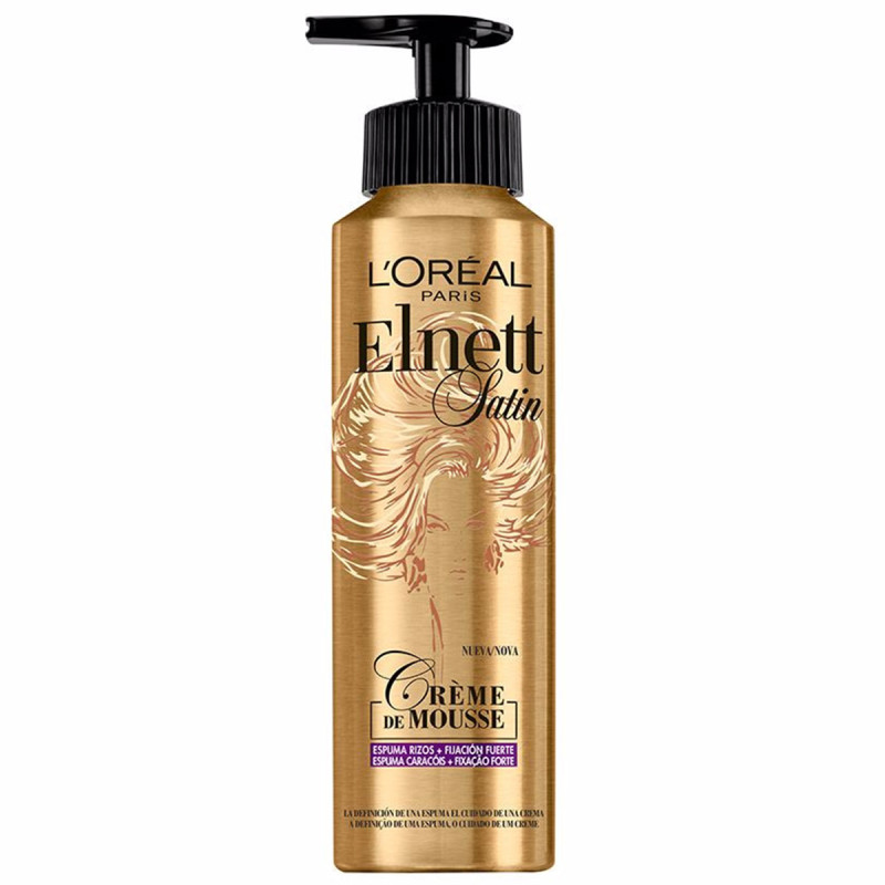 Crema de Mousse para Rizos Elnett Satin 200 ml - L'Oréal Paris