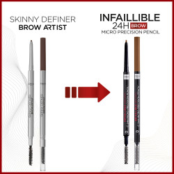 Lápiz de Cejas Infallible Brows Micro Precisión 24H - L'Oréal Paris