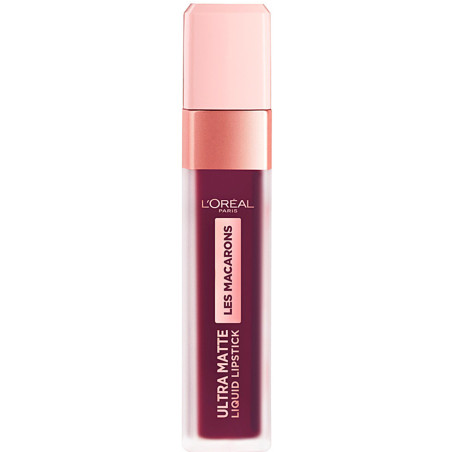 Rouge à Lèvres Liquide Ultra Mat Les Macarons - 830 Blackcurrant - L'Oréal Paris