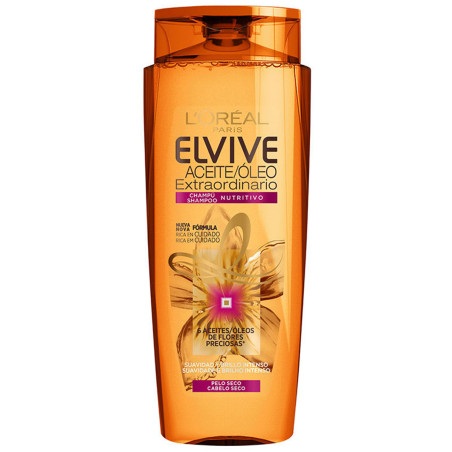 Shampoing Nourrissant Elvive Huile Extra Ordinaire 700 ml - L'Oréal Paris