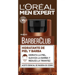 Crème Hydratante Peau et Barbe - Barber Club Men Expert 50ml - L'Oréal Paris