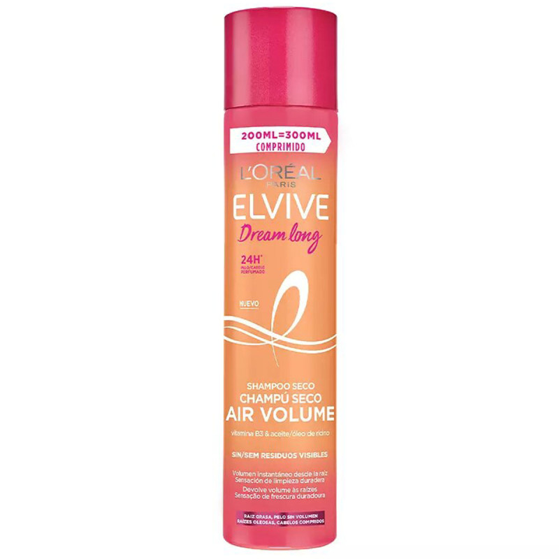 Droogshampoo Air Volume Droomlengtes Elvive 200ml - L'Oréal Paris