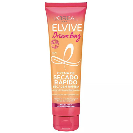 Crème à Séchage Rapide Elvive Dream Long 150 ml - Cheveux longs - L'Oréal Paris