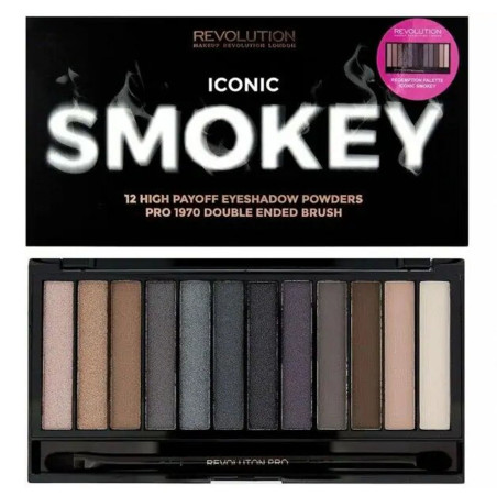 Iconic Smokey Lidschatten Palette - Makeup Revolution