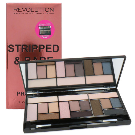 Pro Looks Stripped & Bare Eyeshadow Palette - Revolution