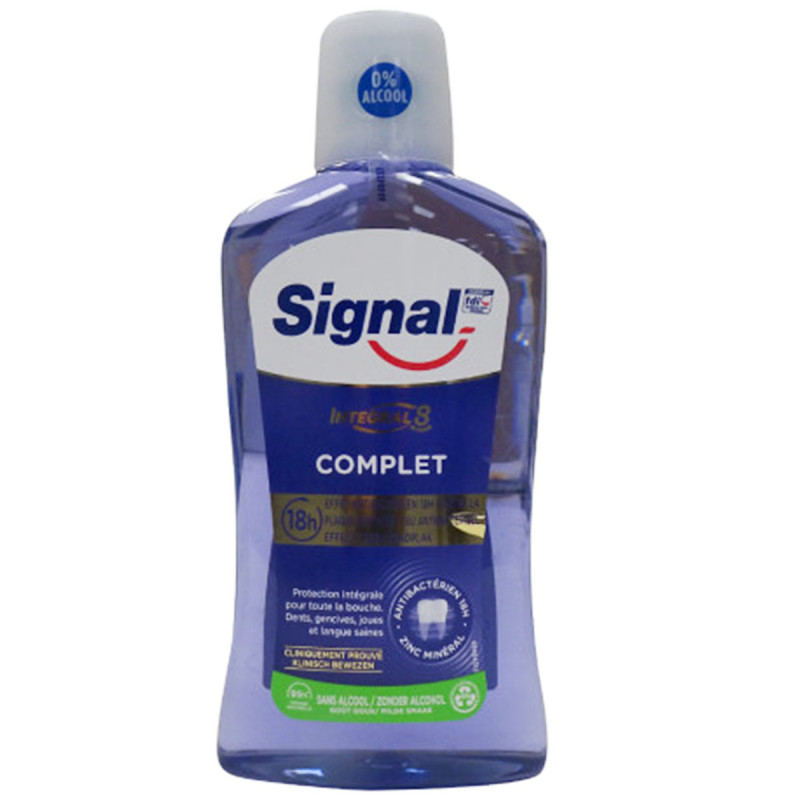 Bain de Bouche Intégral 8 Complet 500ml - Signal