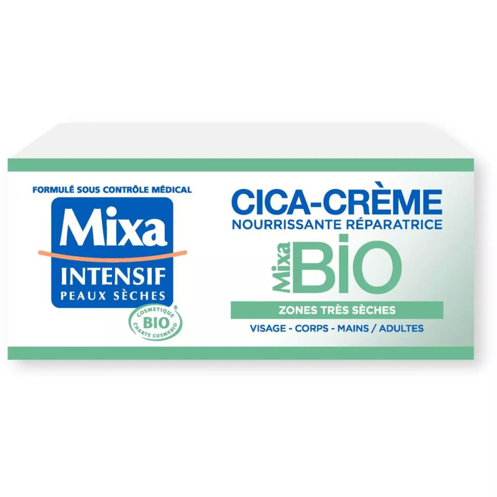 Cica-Crème Nourrissante Réparatrice Bio - Peau Sensible