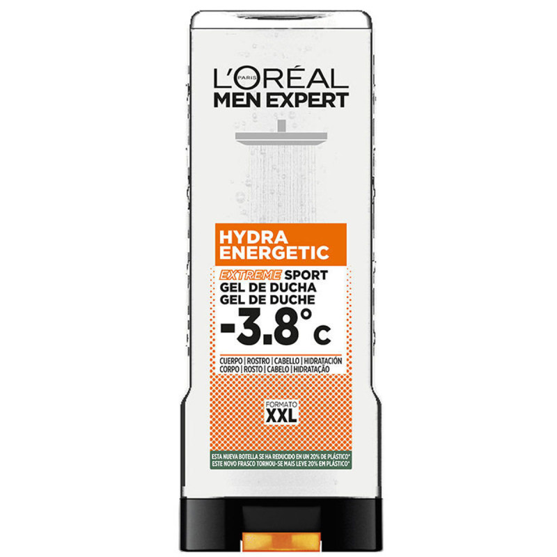 Gel de Ducha Extreme Sport Hydra Energetic Men Expert 400 ml - L'Oréal Paris