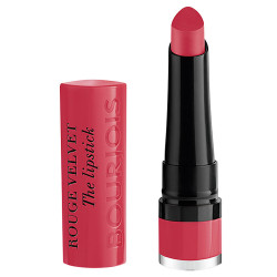 Lápiz Labial Rojo Velvet - 04 Hip Hip Pink - Bourjois