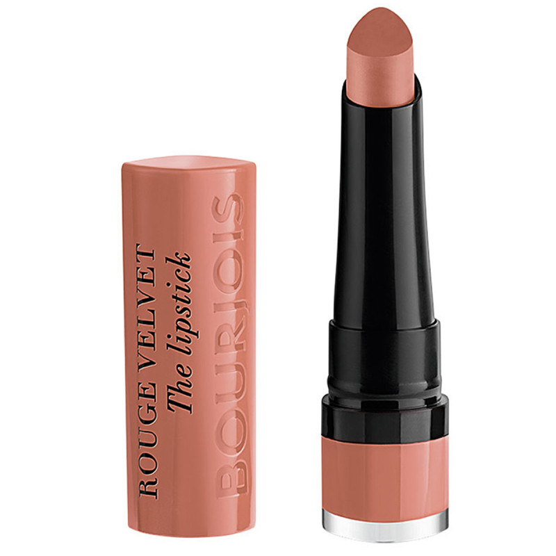 Red Velvet Lipstick - 01 Hey Nude - Bourjois