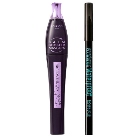 Coffret Mascara Twist Up + Eye-liner Contour Clubbing - Balm Booster/ Black Party