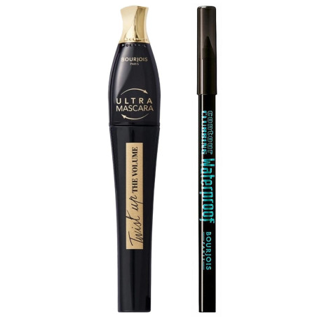 Coffret Mascara Twist Up + Eye-liner Contour Clubbing - Ultra Black/Black Party