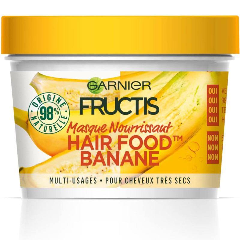 Ultra-Verzorgend Masker - Banaan 390 ml - Garnier - Cosmé'chic Ultra-Verzorgend Masker - Banaan 390 ml - Garnier - Cosmé'chic