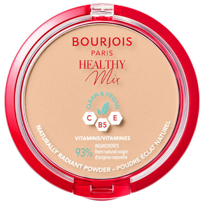 Poudre Éclat Naturelle Healthy Mix - 04 Beige Doré - Bourjois