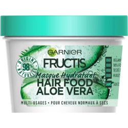 Hydrating Mask Fructis Hair Food - Aloe Vera 390 ml - Garnier - Cosmé'chic